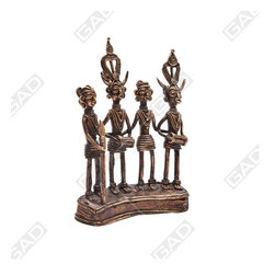 DHOKRA FESTIVE MUSICIANS - Decorative Objects And Figurines