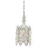Allegri - Prive 8x17" 1-Light Contemporary Mini-Pendants by Allegri - From the Prive collection  this Contemporary 8Wx17H inch 1 Light Mini-Pendants will be a wonderful compliment to  any of these rooms: Closet; Kitchen; Bathroom; Office