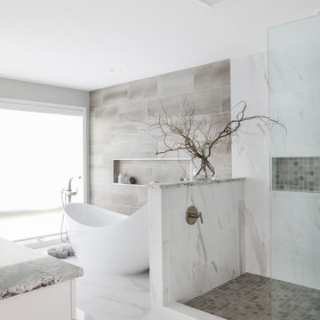 Serene Bathroom Remodel-Middleton WI