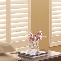 Hunter Douglas Palm Beach&trade; Polysatin Shutters - Window Blinds