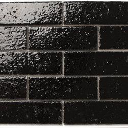 Product: Glazed Slimbrick Tile; Onyx - Gloss - Products