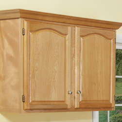 Oak Wall Cabinets - Kitchen Cabinetry