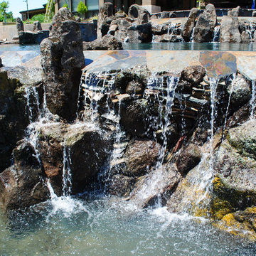 Liquid FX Pools - Oakdale custom pool project