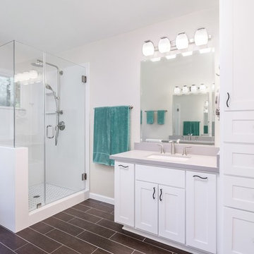 Traditional White Bathroom