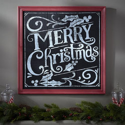 MERRY CHRISTMAS SIGN - Decorative Objects And Figurines