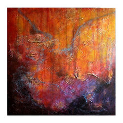 Cosmic Fire...(SOLD) - Mixed Media Art