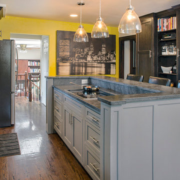 Graphite and Grey Kitchen