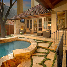 small backyard