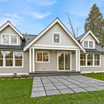 Siding Installation - James Hardie Lap Siding & Shingles in Pearl Gray