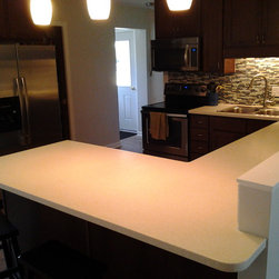 Solid Surface / Living Stone / Tile ready Splash - Kitchen Countertops