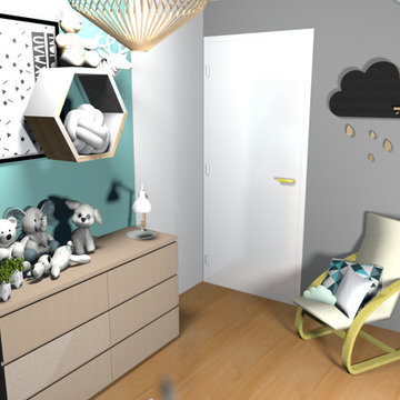 Une décoration amusante pour l'arrivée de bébé