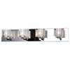 CWI Lighting 5540W25C-601 Tina 4 Light Wall Sconce With Chrome Finish
