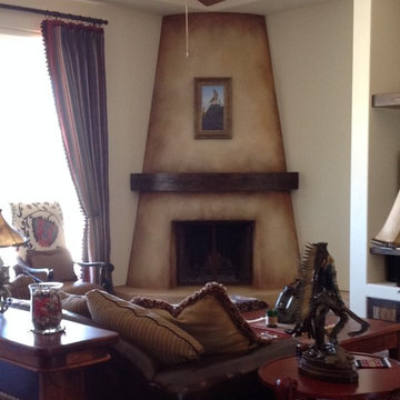 Aged Walls in an elegant desert home