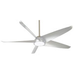 Minka Aire - Minka Aire Ellipse LED 60" Smart Ceiling Fan, Silver - Features