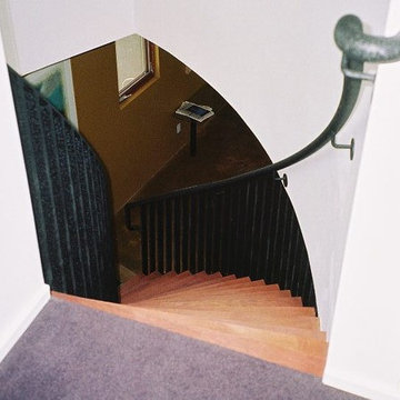 Powder Coated Steel Stair Unit