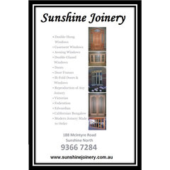 Sunshine Joinery (VIC) Pty Ltd