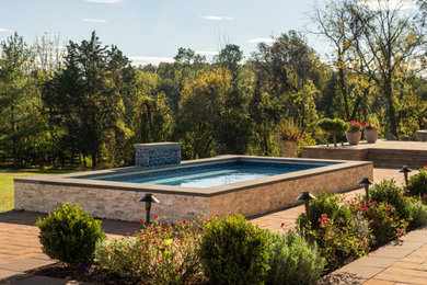 Example of a trendy pool design in DC Metro