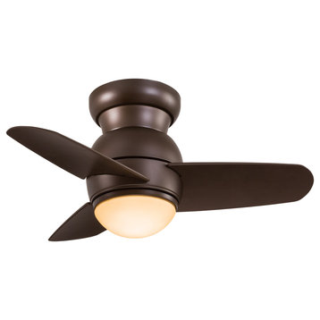 Minka Aire F510L-ORB Spacesaver, LED 26" Ceiling Fan, Oil Rubbed Bronze