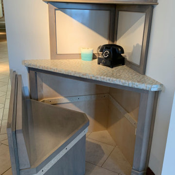 Maple Drop Zone w/ Bench- De Pere Display