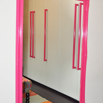 Pink dressing room
