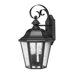 Hinkley Lighting - Hinkley Lighting 1676BK-Led Outdoor Sconce Lighting Edgewater - Outdoor Wall Lights And Sconces
