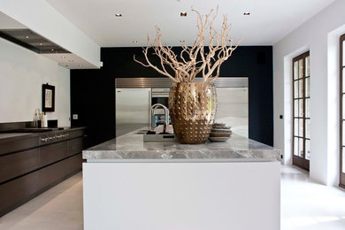 Example of a trendy kitchen design in Other