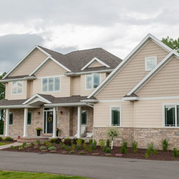 Bellevue Real Thin stone Veneer Exterior Curb Appeal