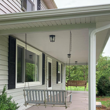 Front Porch Roof & Deck Rebuild