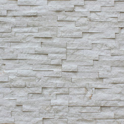 White Birch Ledgestone Realstone Systems Natural Stacked Stone Stone - Tile