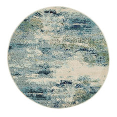 Unique Loom Avalon Chromatic Rug, 4'x4'