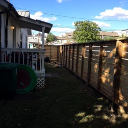 Cottage Wood Fence - Horizontal - Home Fencing And Gates