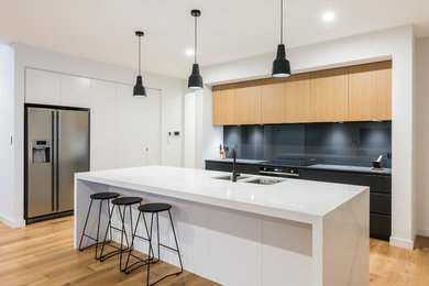 This is an example of a mid-sized contemporary kitchen in Adelaide.