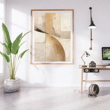 Contemporary Ready-to-Hang Canvas Wall Art