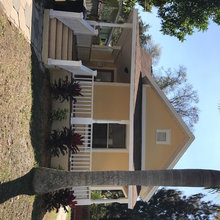 yellow house