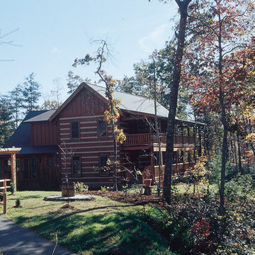 White - Modified Prestwick Log Home