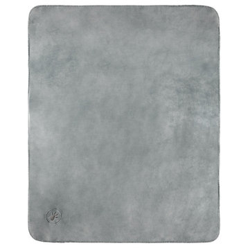 Waterproof Pet Blanket, Gray 50�x 60� Soft Plush Throw by Petmaker