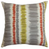 Odile Stripes Pillow Gray Green 18"x18"