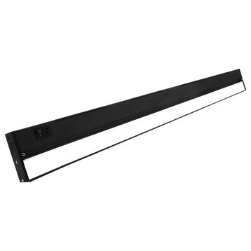 NUC-5 Series Selectable LED Under Cabinet Light, Black, 40