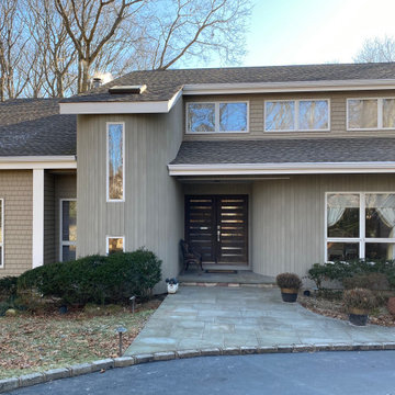 Woodbury Siding - Natural Clay & Intellectual Gray | Alpha Windows & Siding
