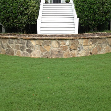 Fieldstone Retaining Wall