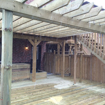 Pressure Treated Pergola