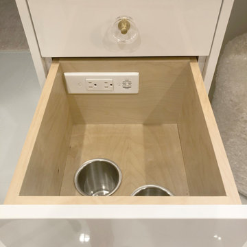 Bathroom Vanity In-Drawer Outlets