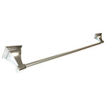 eBuilderDirect - eBuilderDirect Bathroom Accessories, Polished Chrome, 18" Towel Bar - eBuilderDirect Bathroom Accessory sets are a functional and stylish addition to any bathroom, powder room, or laundry room. These bath sets are constructed of metal and come with all necessary mounting brackets, drywall anchors, and screws.