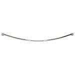 Symmons - Dia Curved Shower Rod, Polished Chrome, 6 Ft. - Modern industrial structures inspired the Symmons Dia Collection's European design. Clean, geometric lines make Dia the smart choice for any bath.