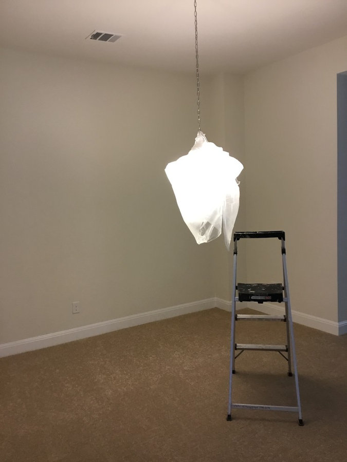 5" wood installation