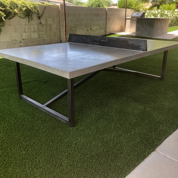 Concrete Ping Pong Table