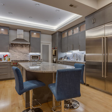 Two Level Condo Renovation with Roof Deck