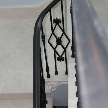 Custom Cast & Wrought Iron Balustrade