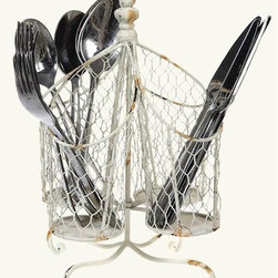 Cooped Up Cutlery Caddy - Utensil Holders And Racks