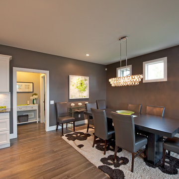 Catalina White Maple with Dark Hickory Contrast